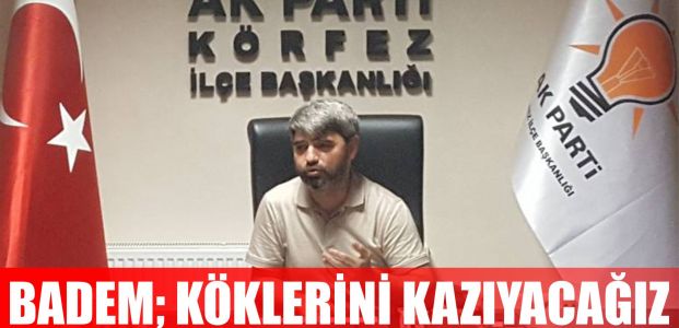 Badem; Kökleriniz kazıyacağız