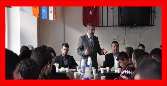 Baran yeni oy kullanacak gençlerle buluştu