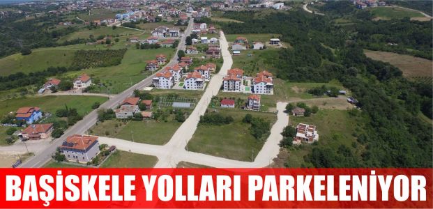 Başiskele yolları parkeleniyor