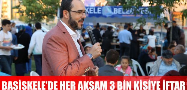 Başiskele'de her akşam 3 bin kişilik iftar