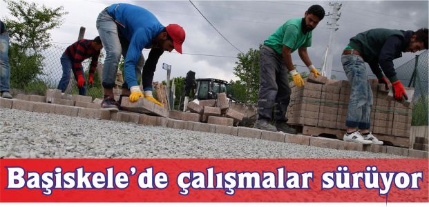 Başiskele'de yol çalışmaları sürüyor