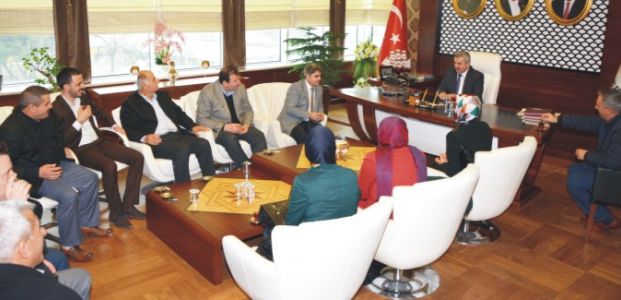  Başkan Baran, AK Parti Körfez İlçe Teşkilatını Ağırladı