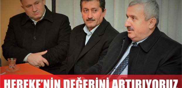  Başkan Baran: Hereke’nin değerini arttırıyoruz