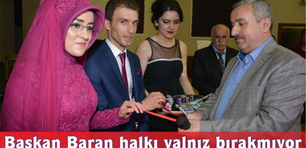 Başkan baran vatandaşını yalnız bırakmıyor