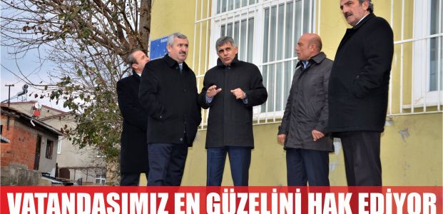  Başkan Baran: ”Vatandaşlarımız en güzelini hak ediyor“