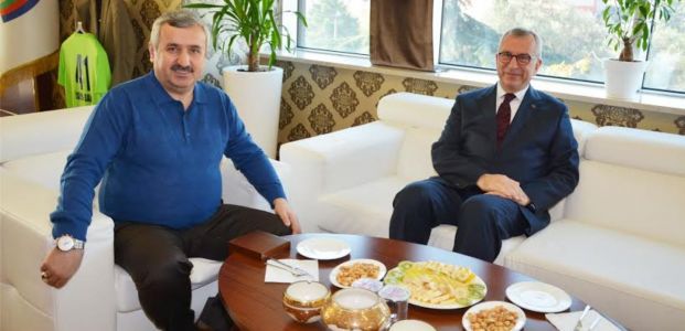 Başkan Baran Yavuz Erkut’u Ağırladı
