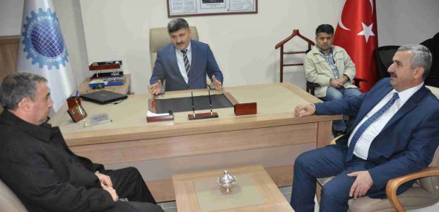 Başkan Baran’dan Esnaf ve Sanatkârlar Odasına Ziyaret