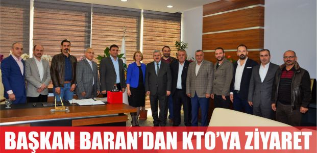  BAŞKAN BARAN’DAN KÖRFEZ TİCARET ODASINA ZİYARET