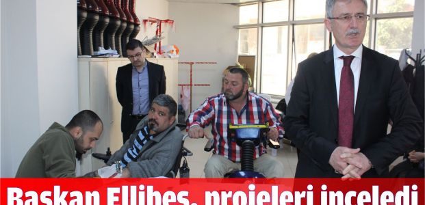 Başkan Ellibeş projeleri inceledi