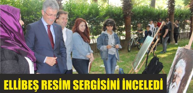 Başkan Ellibeş sergiyi çok beğendi