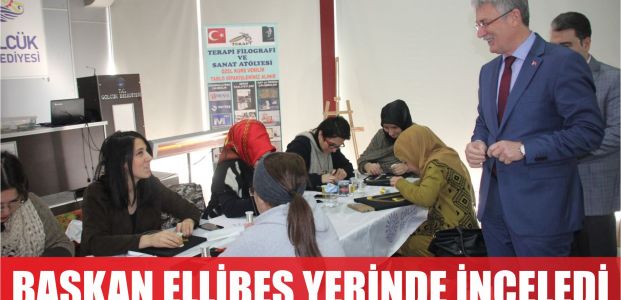 Başkan Ellibeş yerinde inceledi