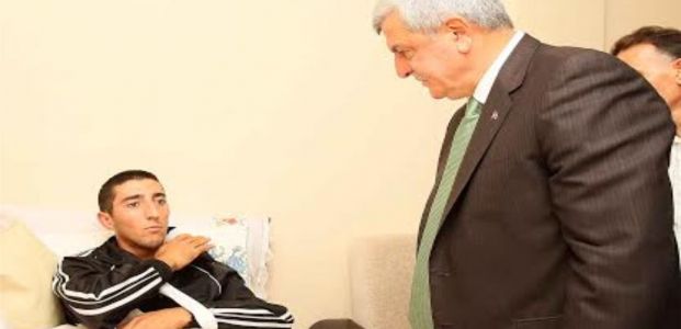 Başkan Karaosmanoğlu’ndan, Gazi Varçın’a ziyaret