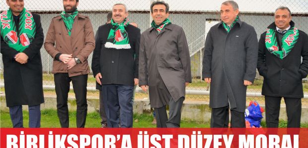  Birlikspor’a ‘üst düzey’ moral