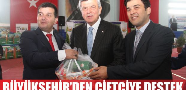 Büyükşehir’den çiftçilere yüzde 50 hibeli bin 200 ton tohum