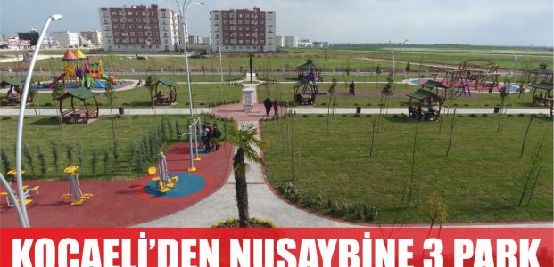  Büyükşehir’den Nusaybin’e üç park