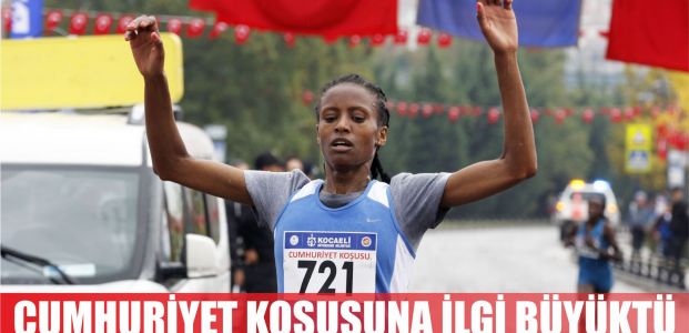 Büyükşehir’in Cumhuriyet Koşusu’na ilgi büyük