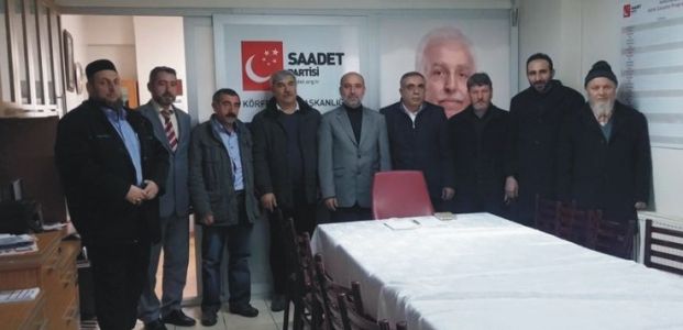  Cemevi’nden Saadet Partisi’ne ziyaret