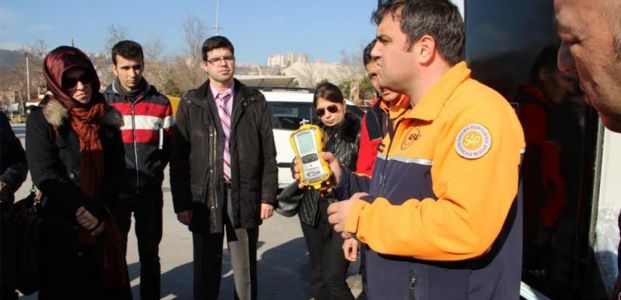 Çevre ekiplerine KBRN eğitimi
