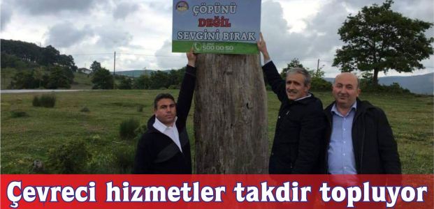 Çevreci Hizmetler Takdir Topluyor
