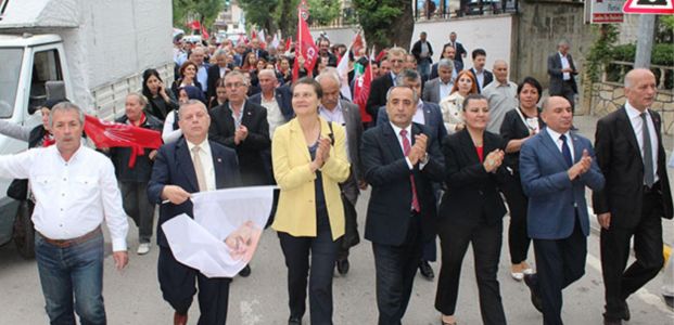  CHP'den  Kandıra'da miting