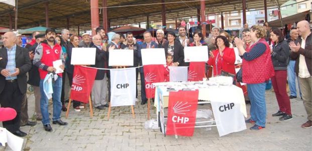  CHP’liler Körfez ve Hereke’de destek istedi