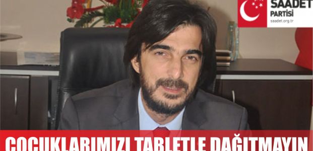 Çocuklarımızı tabletle dağıtmayın