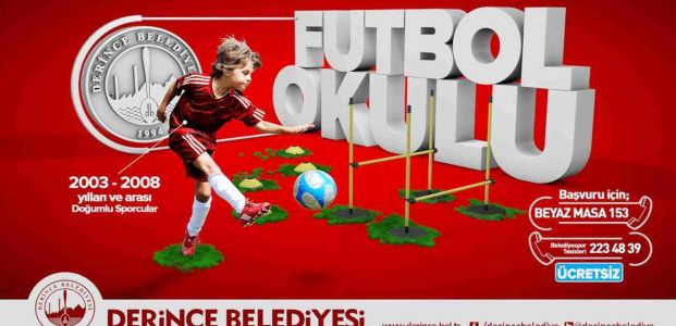 Derince Belediyesi Futbol Okulu’nda çalışmalar başlıyor