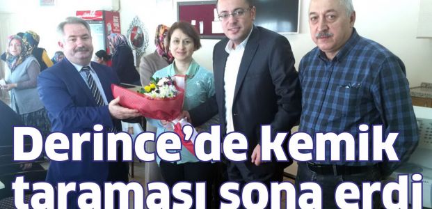 Derince’de kemik taramaları sona erdi