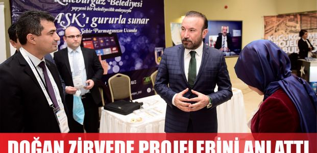 Doğan projelerini anlattı