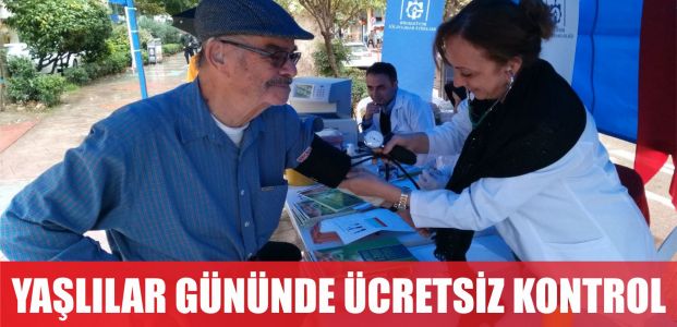  Dünya Yaşlılar Günü’nde ücretsiz sağlık kontrolü