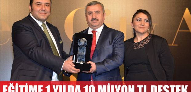  Eğitime 1 Yılda 10 Milyon TL'lik Destek