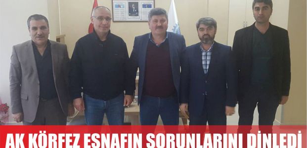 Esnafın sorunları önceliğimizdir