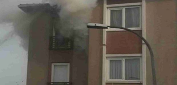 Evde yangın çıkartıp kaçtı Evde yangın çıkartıp kaçtı