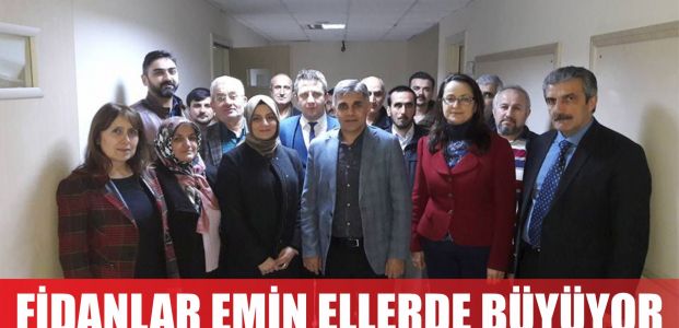  Fidanlar, eğitimli ellerle büyüyecek