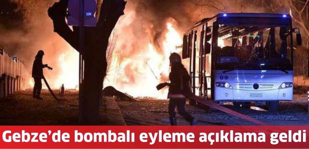 Gebze'deki bombalı eylem iddialarına Valilik'ten açıklama geldi