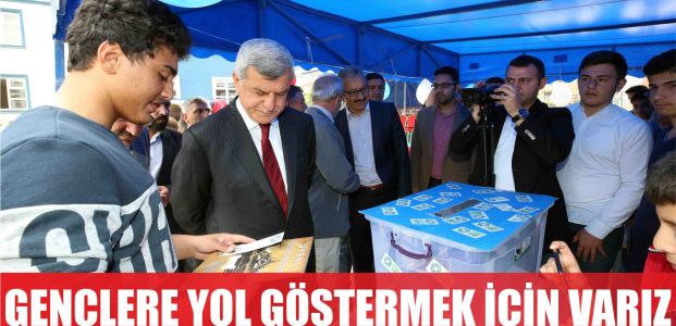  ‘’Gençlere yol göstermek için çalışıyoruz’’