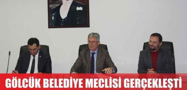 Gölcük belediye meclisi gerçekleşti