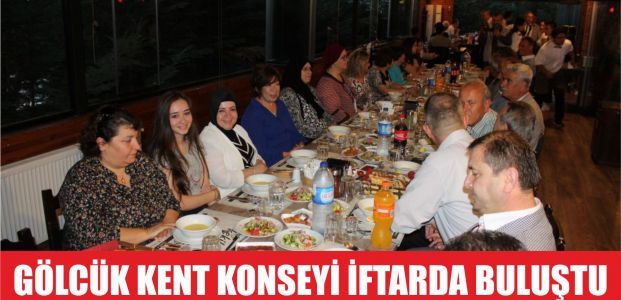  Gölcük Belediyesi Kent Konseyi İftarda Buluştu