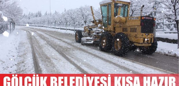  GÖLCÜK BELEDİYESİ ZORLU KIŞ ŞARTLARINA HAZIR