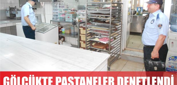 Gölcük'te pastaneler denetlendi