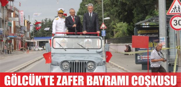 Gölcük'te zafer bayramı coşkusu