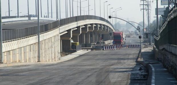 Goodyear Kavşağı’nın güney yan yolu açılıyor