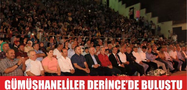  Gümüşhaneliler Derince’de Buluştu