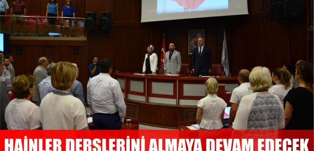 Hainler derslerini alacak