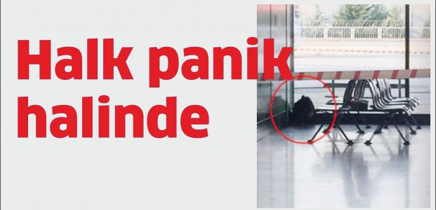 Halk Panik halinde 