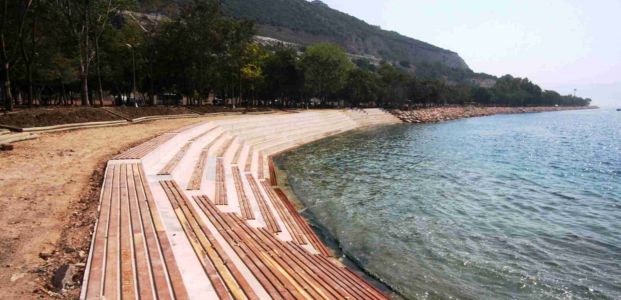 Hereke sahilinde hummalı çalışma sürüyor