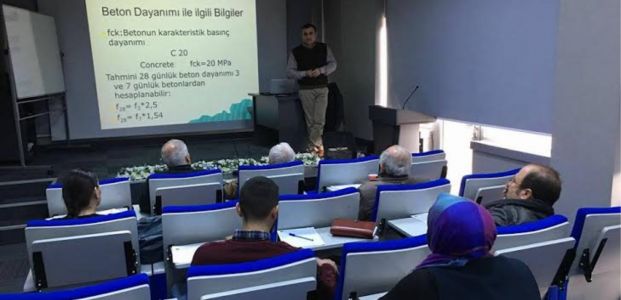 İMO'da inşaat mühendislerine seminer
