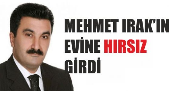 Irak'ın evine hırsız girdi