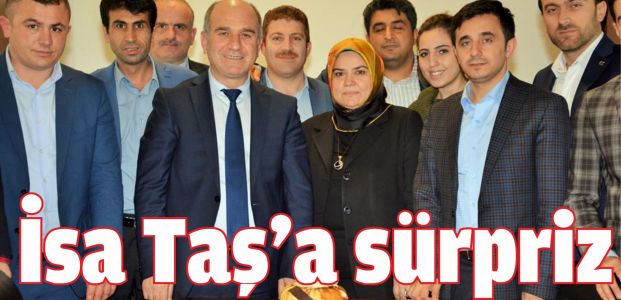 İsa Taş'a sürpriz doğum günü 