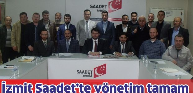 İzmit SP'de yönetim tamam